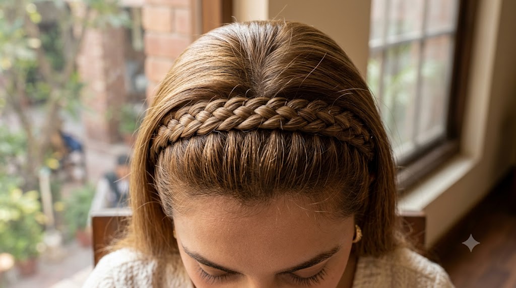 Fishtail Lace Braid Headband
